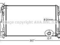 Radiator apa VW CRAFTER 30-50 caroserie 2E AVA VW2279