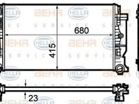 Radiator apa VW CRAFTER 30-50 caroserie 2E HELLA 8MK376782054