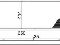 Radiator apa VW CRAFTER 30-50 platou sasiu 2F MAGNETI MARELLI 350213803000