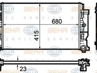 Radiator apa VW CRAFTER 30-50 platou sasiu 2F HELLA 8MK 376 782-054