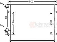 Radiator apa VW EOS 1F7 1F8 VAN WEZEL 58002207