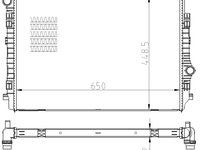 RADIATOR APA VW GOLF ALLTRACK VII Variant (BA5, BV5) 2.0 TDI 4motion 184cp NRF NRF 550081 2014 2015 2016 2017 2018 2019 2020