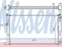 Radiator apa VW GOLF III 1H1 NISSENS 65266