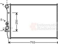 Radiator apa VW GOLF IV 1J1 VAN WEZEL 58002193