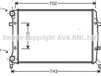 Radiator apa VW JETTA III 1K2 AVA VW2272