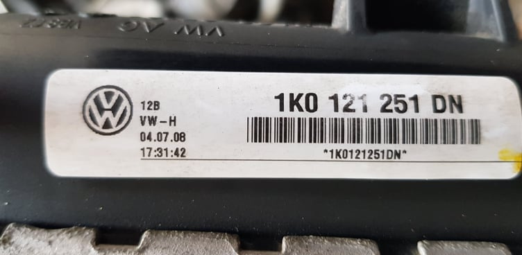 Radiator apa VW Jetta III Mk5 1.4 TSI 16