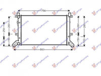 RADIATOR APA VW LT 1996->2006 Radiator apa 2.3 benzina /2.5-2.8TDI manuala 67.9x39.9 PIESA NOUA ANI 1996 1997 1998 1999 2000 2001 2002 2003 2004 2005 2006