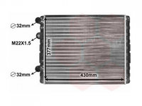 RADIATOR APA VW LUPO 09.1998->07.2005 Radiator apa pentru toate modelele CV manuala fara aer conditionat 43x38 PIESA NOUA ANI 1998 1999 2000 2001 2002 2003 2004 2005