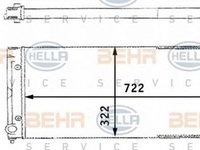 Radiator apa VW PASSAT 3A2 35I HELLA 8MK 376 713-471