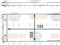 Radiator apa VW PASSAT 3A2 35I HELLA 8MK376713471