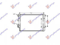 3671 Radiator Radiator apa vw passat cc - TU alegi prețul!