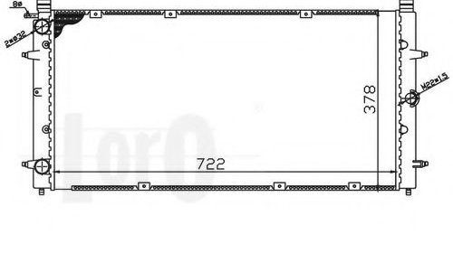 Radiator apa VW TRANSPORTER / CARAVELLE Mk IV