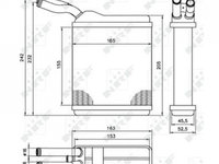 Radiator bord Opel FRONTERA A (5_MWL4) 1992-1998 #2 1806121