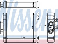 Radiator (calorifer) caldura habitaclu SKODA FABIA Praktik (2001 - 2007) NISSENS 73654