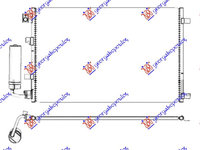 Radiator clima Ac/ 16V benzina NISSAN QASHQAI 07-10 NISSAN QASHQAI 10-13 Cod 92100JD000 , 92100JD00A
