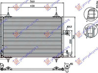 Radiator clima Ac/ 99- PEUGEOT 406 SDN 96-05 PEUGEOT 406 COUPE 96-05 PEUGEOT 607 00-07 cod 6453EC