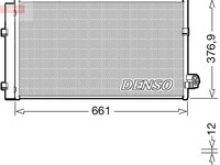 RADIATOR CLIMA AC BMW 7 (G11, G12) DENSO DCN05106 2015 2016 2017 2018 2019 2020