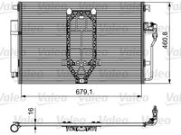 RADIATOR CLIMA AC MERCEDES-BENZ SPRINTER 4-t Platform/Chassis (B907, B910) VALEO VAL812502 2018