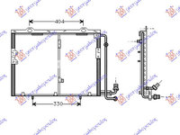 Radiator clima Ac/ MERCEDES CLK (W208) 97-02 MERCEDES SLK (R170) 96-04 cod A2028300970