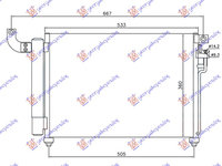 Radiator clima Ac/ motorina KIA RIO 05-11 cod 976061G300