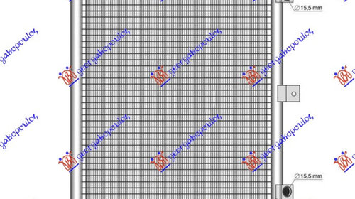 Radiator clima Ac/ PORSCHE BOXSTER (981) 12-1
