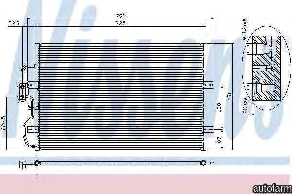 Radiator Clima Aer Conditionat CITROËN JUMPY 