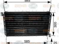 Radiator Clima Aer Conditionat FIAT BRAVO I 182 HELLA 8FC 351 035-671