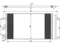 Radiator Clima Aer Conditionat FIAT DOBLO Cargo 223 NRF 35752