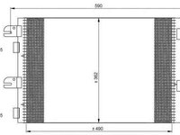 Radiator Clima Aer Conditionat IVECO EuroCargo NRF 35792