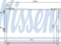 Radiator Clima Aer Conditionat MAZDA BT-50 platou / sasiu CD UN NISSENS 940143