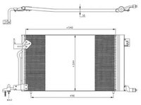 Radiator Clima Aer Conditionat PEUGEOT 306 hatchback 7A 7C N3 N5 NRF 35304