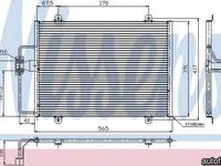 Radiator Clima Aer Conditionat RENAULT MEGANE Scenic (JA0/1_) NISSENS 94246