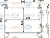 Radiator Clima Aer Conditionat SSANGYONG REXTON GAB HELLA 8FC 351 304-151