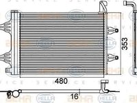 Radiator Clima Aer Conditionat VW POLO 9N HELLA 8FC 351 301-531