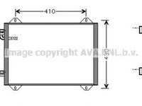 Radiator clima AUDI A2 8Z0 AVA I5193