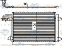 Radiator clima AUDI A3 8V1 HELLA 8FC351301041