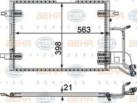 Radiator clima AUDI A4 8D2 B5 HELLA 8FC 351 301-401