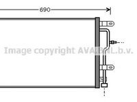 Radiator clima AUDI A4 8E2 B6 AVA I5194