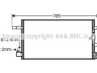 Radiator clima AUDI A4 8K2 B8 AVA I5360 PieseDeTop