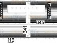 Radiator clima AUDI A4 8K2 B8 HELLA 8FC 351 303-501 PieseDeTop