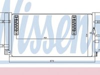 Radiator clima AUDI A4 8K2 B8 NISSENS 940042