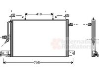 Radiator clima AUDI A6 4A C4 VAN WEZEL 03005117