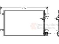 Radiator clima AUDI A6 4F2 C6 VAN WEZEL 03005237