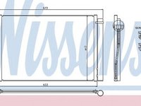 Radiator clima BMW 7 E65 E66 E67 NISSENS 94679