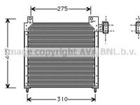 Radiator clima CHRYSLER VOYAGER II ES AVA CR5016