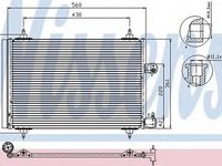 Radiator clima CITROEN C5 II Break RE NISSENS 94723