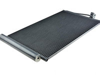 RADIATOR CLIMA CONDENSATOR AER CONDITIONAT BMW 7 E65 2001->2008 cu uscator, Dimensiuni radiator mm 650x381x16, pentru 730 d-155 KW; 730 d-160 KW; 730 d-150 KW; 730 Ld-170 KW; 740 d-190 KW; 745 d-242 KW; 745 d-220 KW;