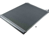 RADIATOR CLIMA CONDENSATOR AER CONDITIONAT BMW X5 E70 2006->2013 cu uscator, Dimensiuni radiator mm 610X521X16, pentru M-408 KW; M 50 d-280 KW; xDrive 50 i-300 KW;