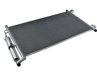 RADIATOR CLIMA CONDENSATOR AER CONDITIONAT NISSAN JUKE F15 2010->2018 cu uscator, Dimensiuni radiator mm 654 x 340 x 16, pentru 1.6-86 KW; 1.6-69 KW; 1.6-83 KW; 1.6-85 KW; 1.6 CVTC-72 KW; 1.6 LPG-85 KW; 1.6 LPG-80 KW;