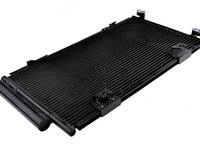 RADIATOR CLIMA CONDENSATOR AER CONDITIONAT TOYOTA AVENSIS T22 1997->2003 cu uscator, Dimensiuni radiator mm 610 x 307 x 16, pentru 1.6 (AT220_)-74 KW; 1.6 (AT220_)-81 KW; 1.6 VVT-i (ZZT220_)-81 KW; 1.8 (AT221_)-81 KW; 1.8 VVT-i (ZZT221_)-95 KW; 2.0 (